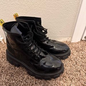 black boots